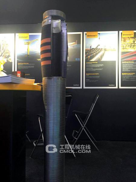 展示多款高性能高壓軟管產品。