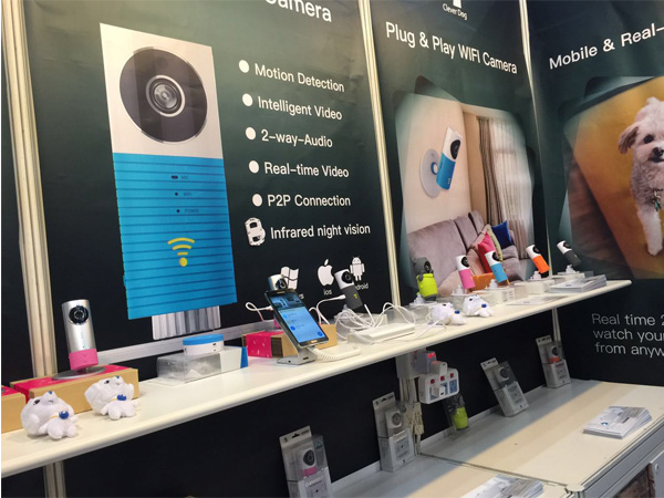 香港春季電子展，加菲狗智能家居成全場亮點