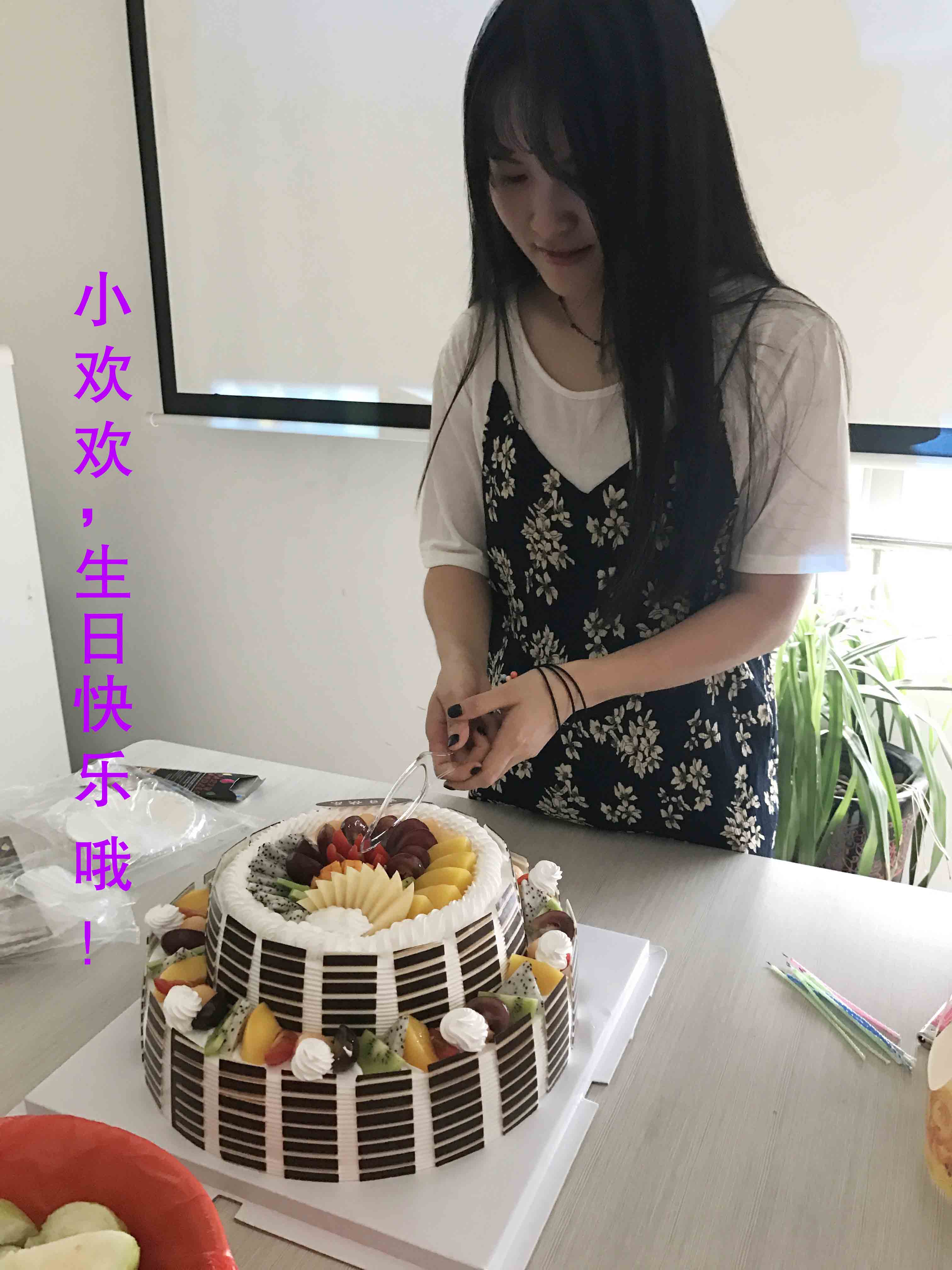 生日狂歡|首創全體同事舉杯祝小歡歡生日快樂。(圖4)